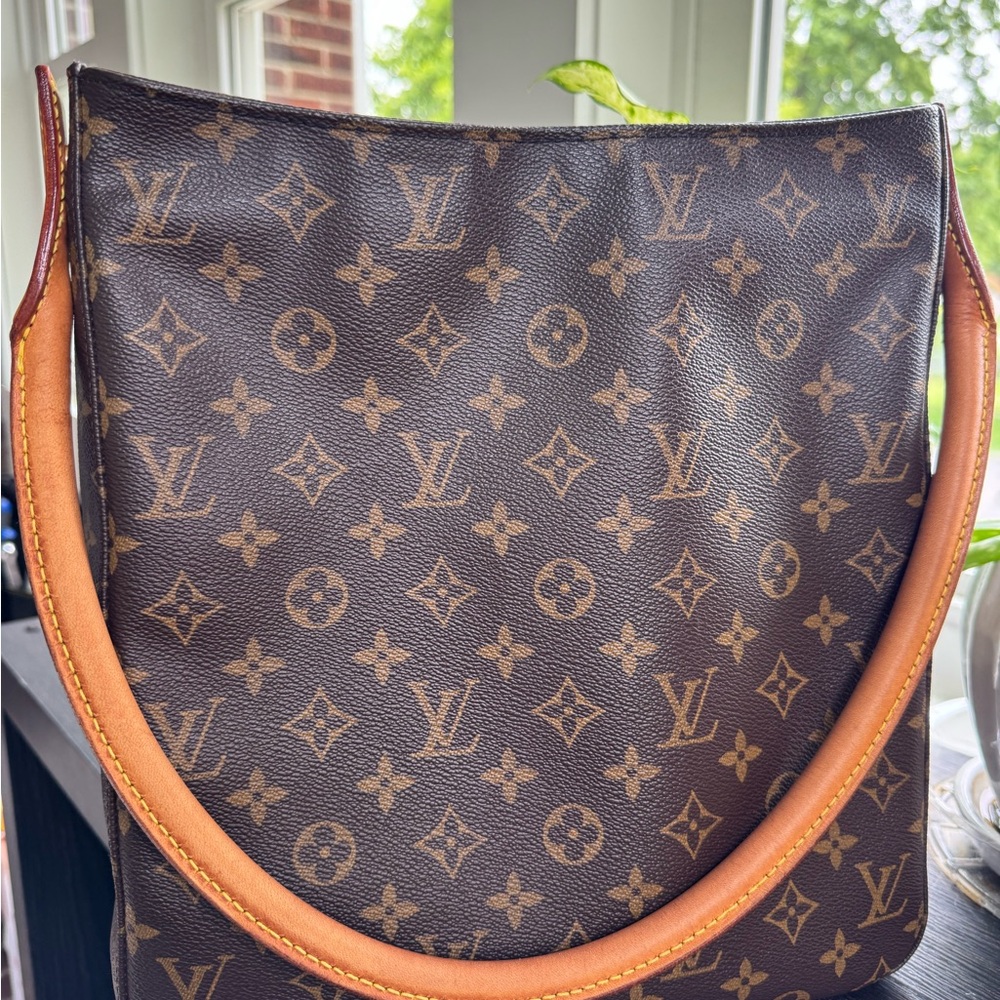 Louis Vuitton Brown Monogram Shoulder Bag